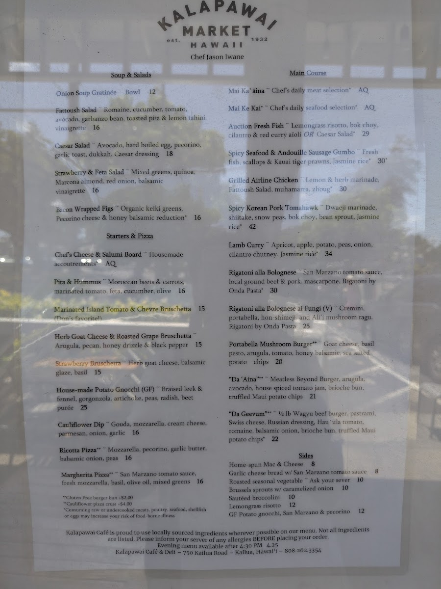 Kalapawai Cafe & Deli Menu - Image 5